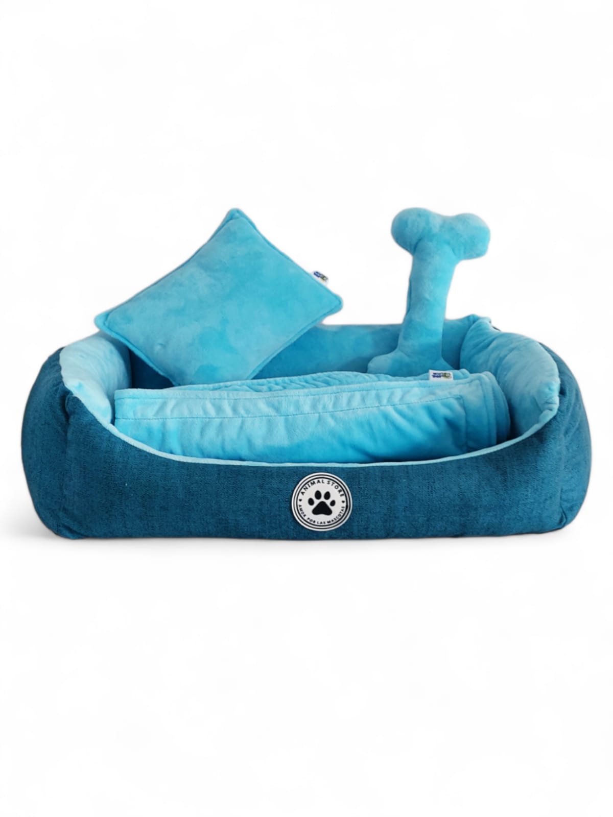 Set de Cama Sweet Dream lavable Turquesa x 3 accesorios