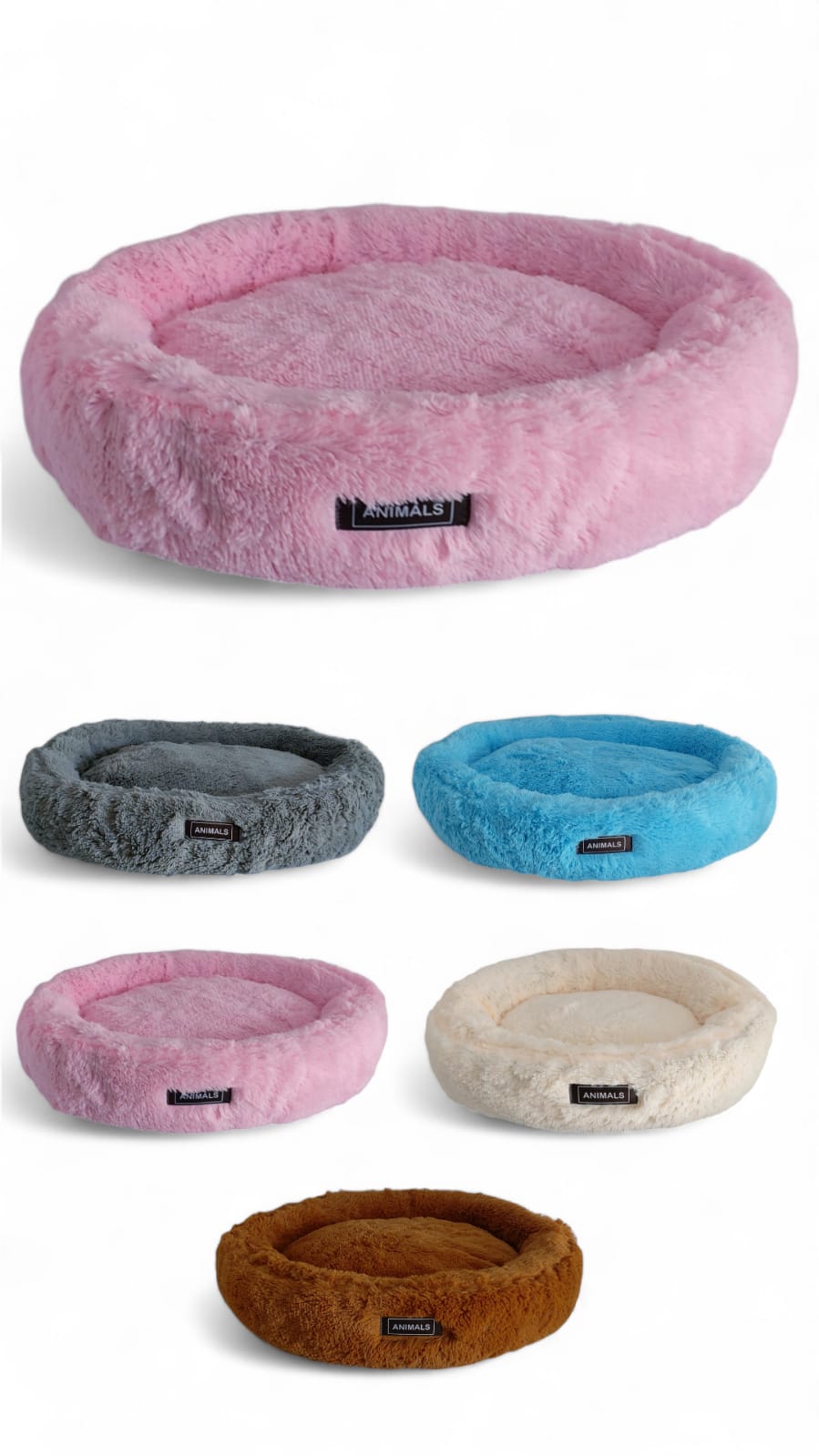 Antiestrés Cama Pelo Gato Cama Dona Antiestrés Para Perros Y Gatos