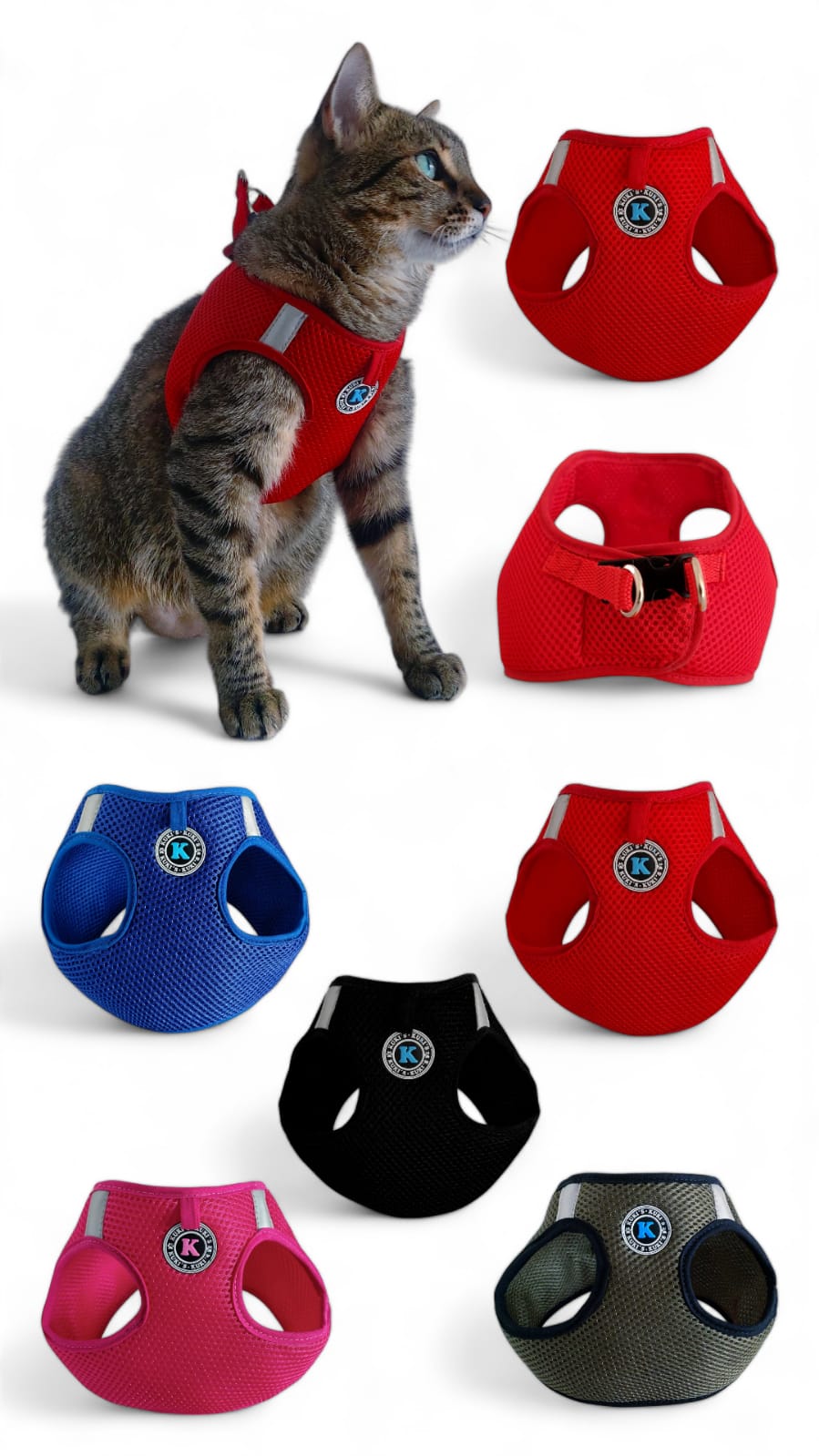 Pechera Para Gatos Unicolor