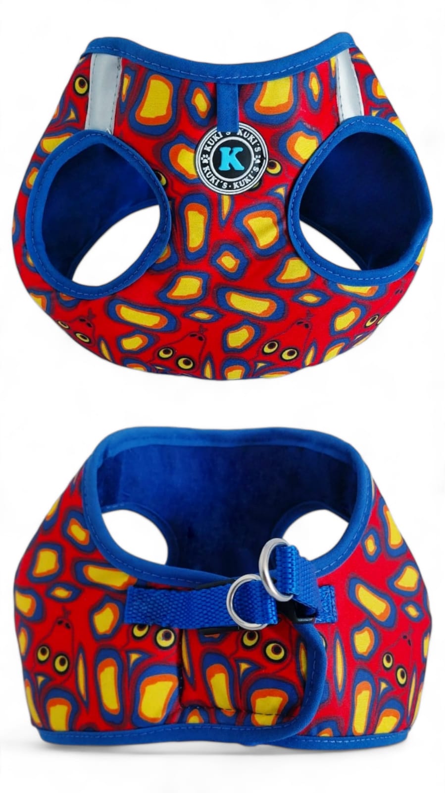 Pechera Para Gatos Serpiente Roja