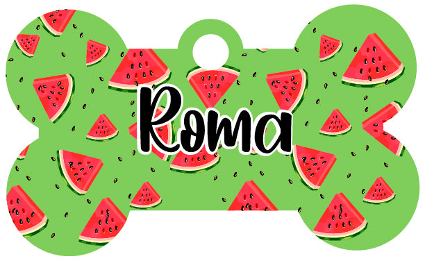 Placas de Identificación Diseño Tropical