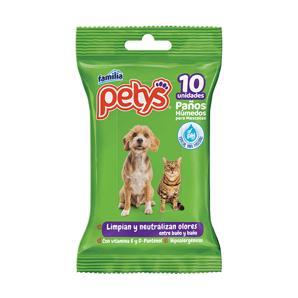 Pañitos Húmedos Petys