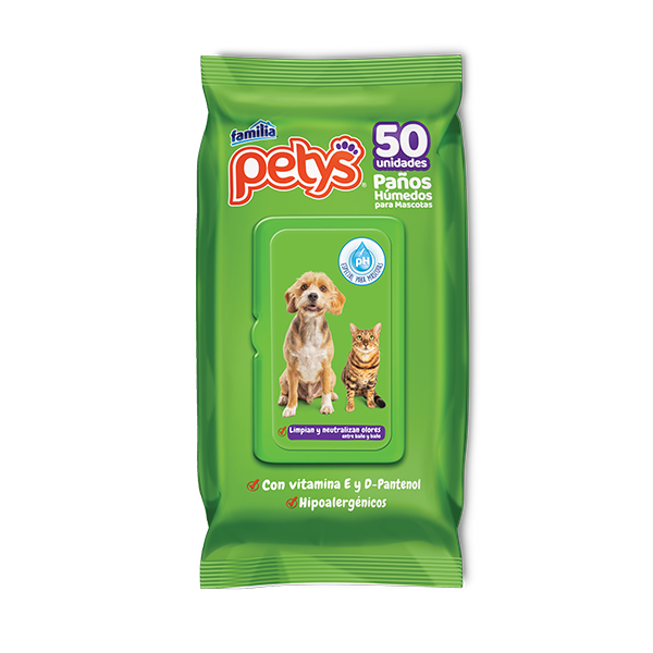 Pañitos Húmedos Petys