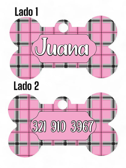 Placas de Identificación Escocesa Celeste