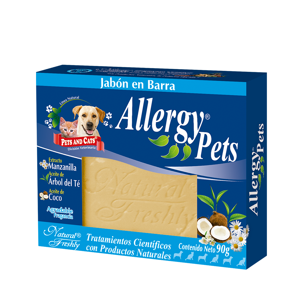 Jabón Allergy Pets x 90g