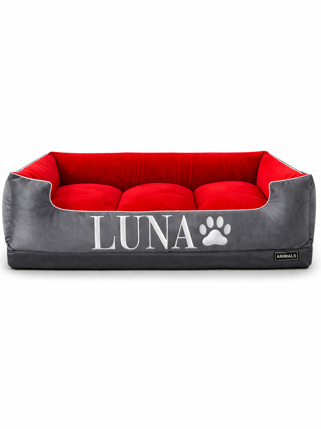 Cama Premium Personalizada Para Perros + GRATIS ACCESORIO