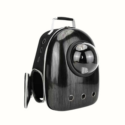 Maleta Transportadora para gatos con cúpula-astropet pingüino