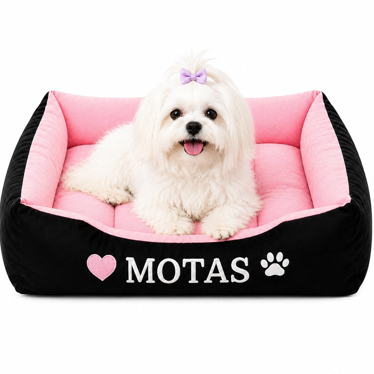 Cama Clásica Personalizada para perros pequeños a medianos