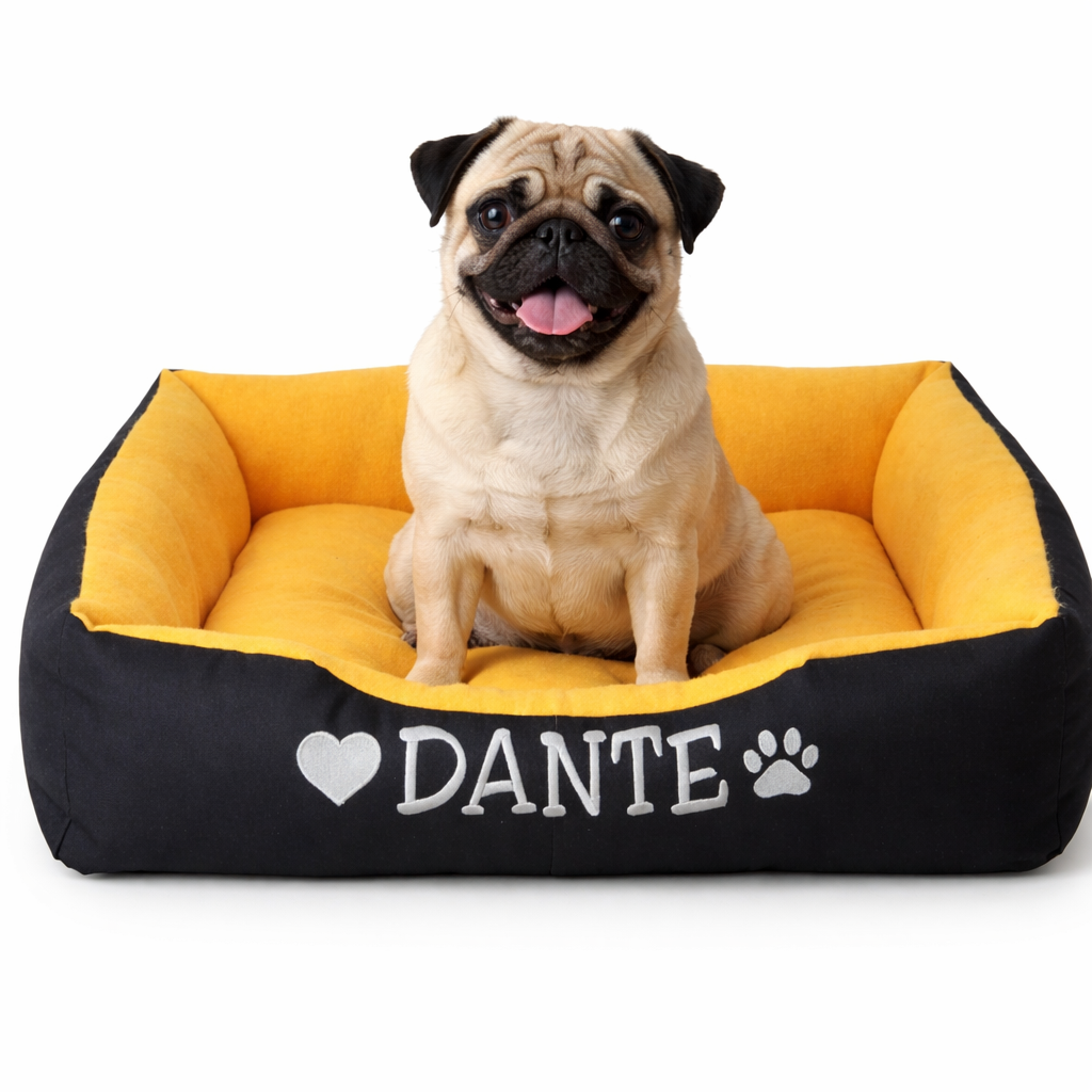 Cama Clásica Personalizada para perros pequeños a medianos