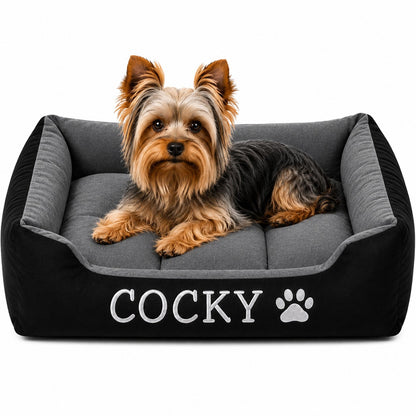 Cama Clásica Personalizada para perros pequeños a medianos