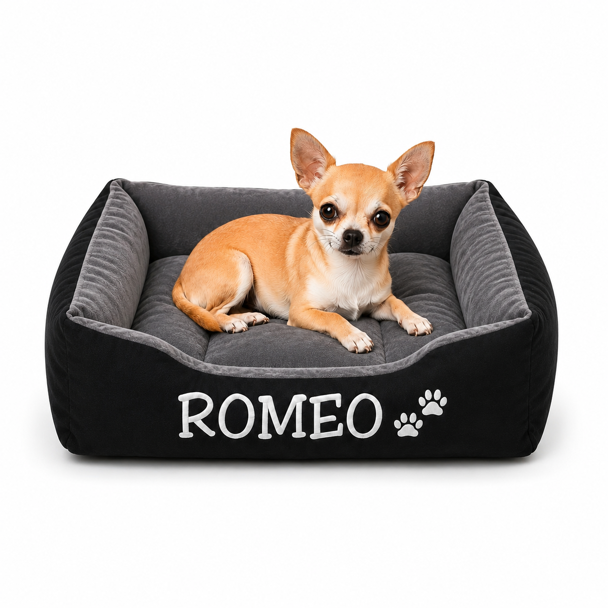 Cama Clásica Personalizada para perros pequeños a medianos