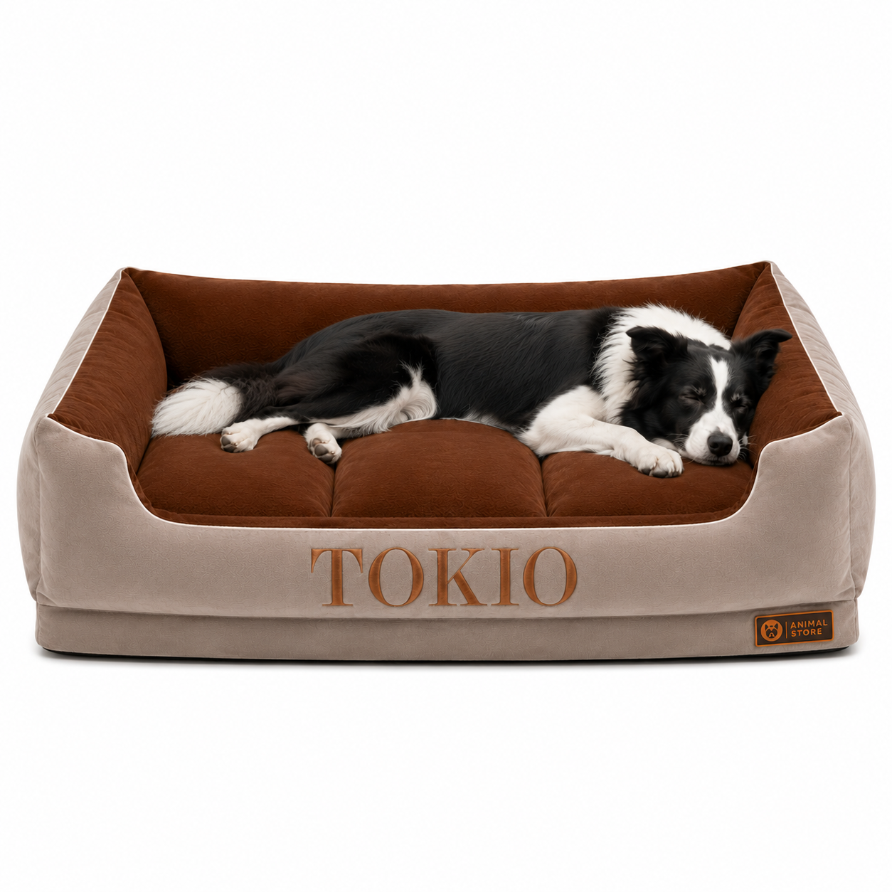 Cama Premium Personalizada Para Perros + GRATIS ACCESORIO