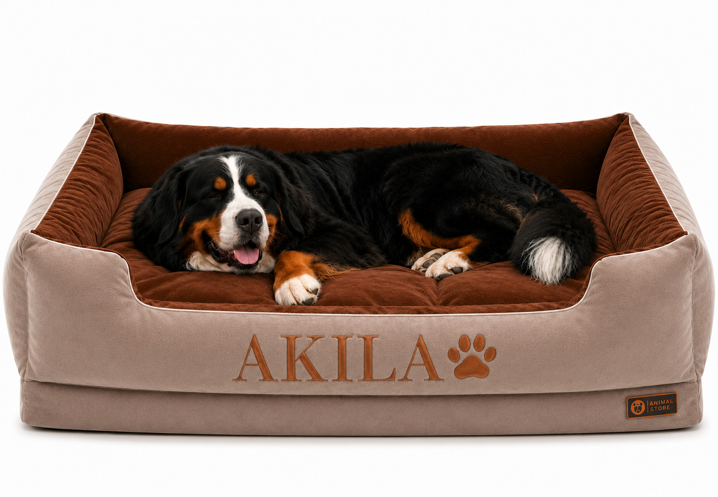 Cama Premium Personalizada Para Perros + GRATIS ACCESORIO