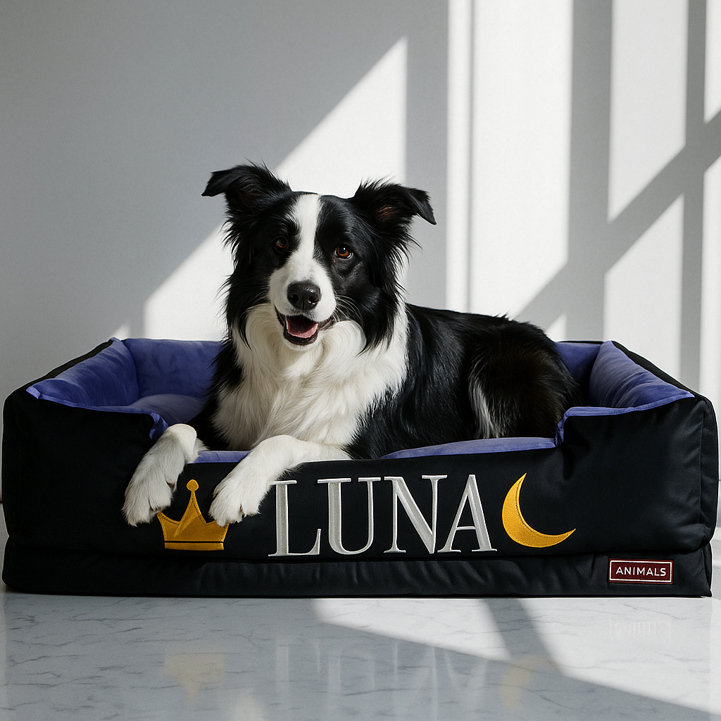 Cama Clásica Personalizada para perros medianos a grandes