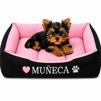 Cama Clásica Personalizada para perros pequeños a medianos