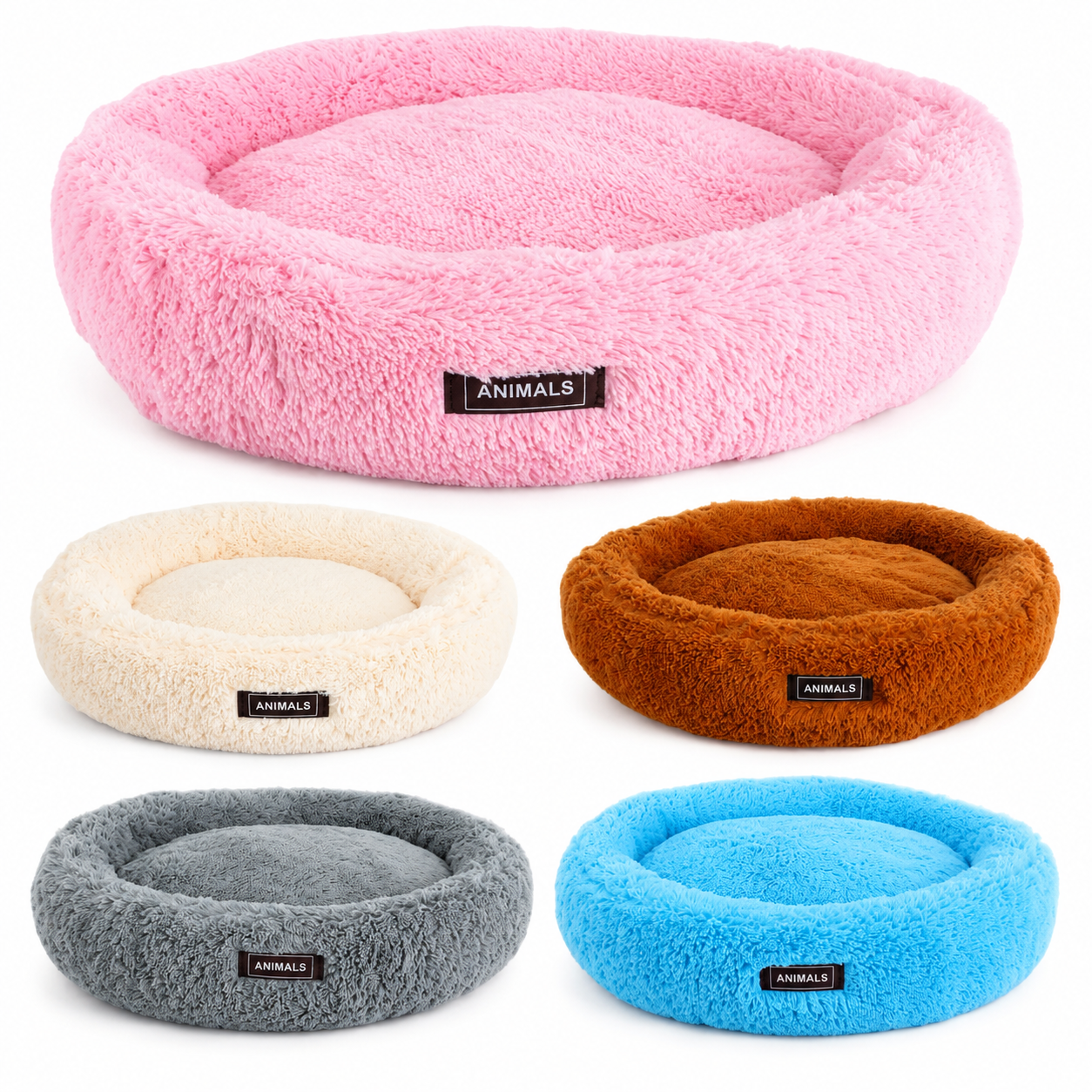 Cama Dona Antiestrés para Perros y Gatos