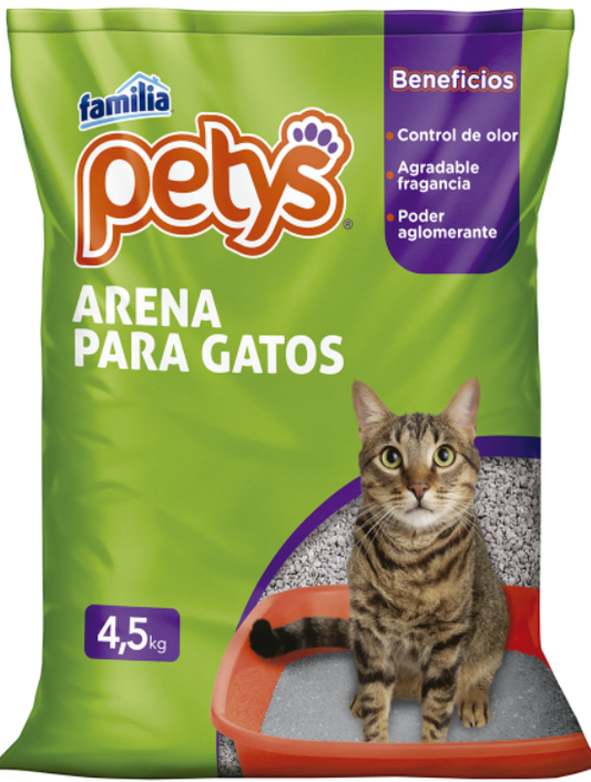 Arena Para Gatos Petys x 4.5 Kilos